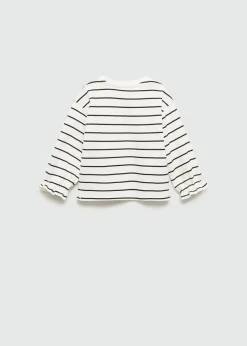 Dzieci MANGO Koszulki*Koszulka w paski z długiem rękawem