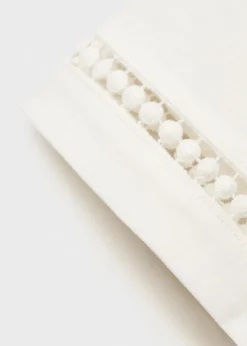 Dzieci MANGO Koszulki I Topy*Koszulka z ażurowym wzorem