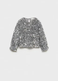 Dzieci MANGO Koszulki*Koszulka z cekinami