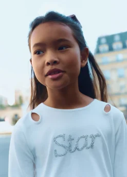 Dzieci MANGO Koszulki I Topy*Koszulka z cekinami