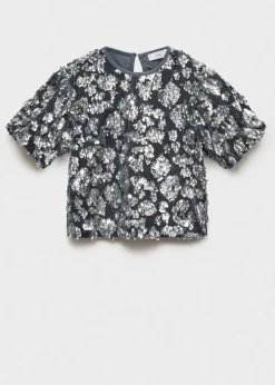 Dzieci MANGO Koszulki I Topy*Koszulka z cekinami