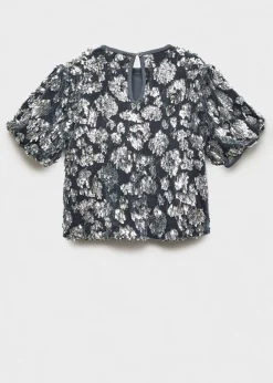 Dzieci MANGO Koszulki I Topy*Koszulka z cekinami