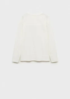 Dzieci MANGO Koszulki*Koszulka z długiem rękawem i nadrukiem