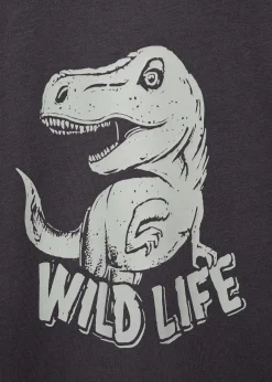 Dzieci MANGO Koszulki*Koszulka z długiem rękawem i nadrukiem