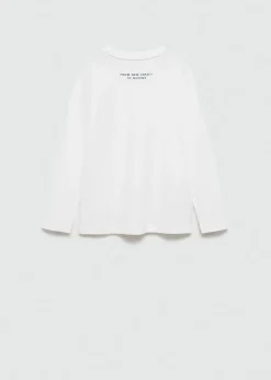 Dzieci MANGO Koszulki*Koszulka z długiem rękawem i nadrukiem