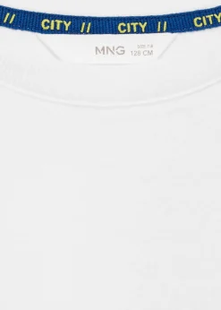 Dzieci MANGO Koszulki*Koszulka z długiem rękawem i nadrukiem