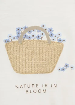 Dzieci MANGO Koszulki I Topy*Koszulka z długiem rękawem i nadrukiem