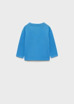 Dzieci MANGO Koszulki*Koszulka z długiem rękawem i nadrukiem