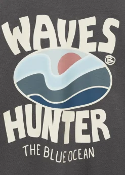 Dzieci MANGO Koszulki*Koszulka z długiem rękawem i nadrukiem