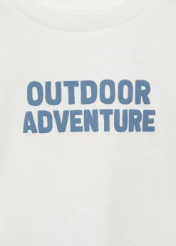 Dzieci MANGO Koszulki*Koszulka z długiem rękawem i nadrukiem