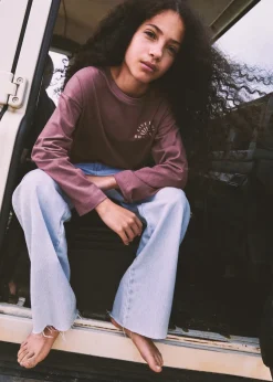 Dzieci MANGO Koszulki I Topy*Koszulka z długiem rękawem i nadrukiem