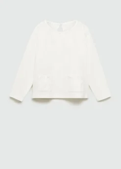 Dzieci MANGO Koszulki*Koszulka z długim rękawem i kieszeniami