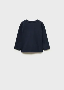 Dzieci MANGO Koszulki*Koszulka z długim rękawem na guziki