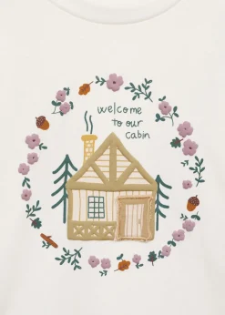 Dzieci MANGO Koszulki*Koszulka z długimi rękawami i aplikacjami