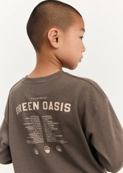 Dzieci MANGO Koszulki*Koszulka z długimi rękawami i haftem