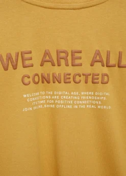 Dzieci MANGO Koszulki*Koszulka z długimi rękawami i aplikacjami