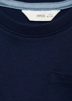 Dzieci MANGO Koszulki*Koszulka z kieszenią