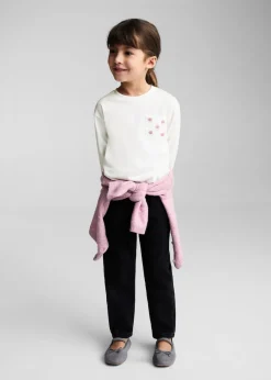 Dzieci MANGO Koszulki*Koszulka z kieszenią w kwiaty