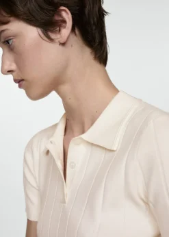 MANGO Swetry I Kardigany|Koszulki*Koszulka z kołnierzykiem polo