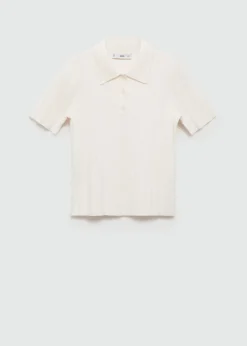 MANGO Swetry I Kardigany|Koszulki*Koszulka z kołnierzykiem polo
