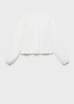 Dzieci MANGO Koszulki I Topy*Koszulka z koralikami