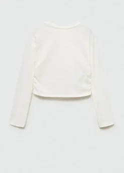 Dzieci MANGO Koszulki I Topy*Koszulka z marszczeniem