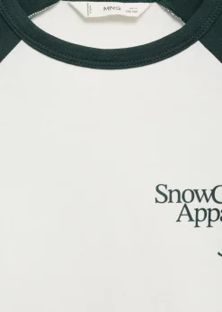 Dzieci MANGO Koszulki*Koszulka z mieszanki bawełny