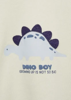 Dzieci MANGO Koszulki*Koszulka z nadrukiem dinozaura