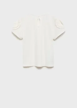 Dzieci MANGO Koszulki I Topy*Koszulka z nadrukiem i zdobieniem