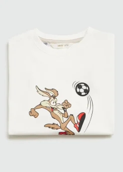 Dzieci MANGO Koszulki*Koszulka z nadrukiem Looney Tunes