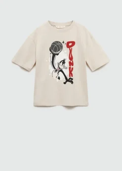 Dzieci MANGO Koszulki*Koszulka z nadrukiem Looney Tunes