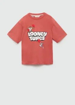 Dzieci MANGO Koszulki*Koszulka z nadrukiem Looney Tunes