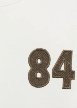 Dzieci MANGO Koszulki*Koszulka z nadrukiem z haftowanymi konturami