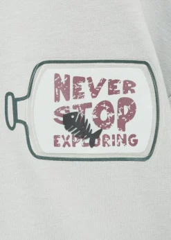 Dzieci MANGO Koszulki*Koszulka z napisem z koralików