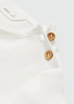 Dzieci MANGO T-shirty I Body*Koszulka z ozdobnymi łatami