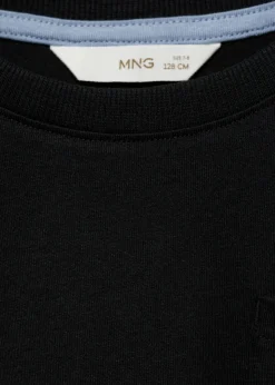 Dzieci MANGO Koszulki*Koszulka z prążkowanej dzianiny