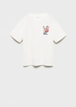 Dzieci MANGO Koszulki*Koszulka z surferskim nadrukiem