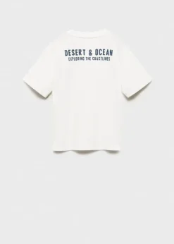 Dzieci MANGO Koszulki*Koszulka z surferskim nadrukiem