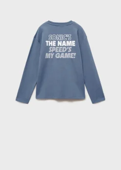 Dzieci MANGO Koszulki*Koszulka z wypukłym motywem Sonic