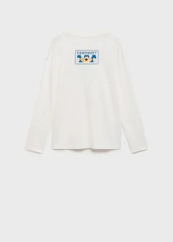 Dzieci MANGO Koszulki*Koszulka z wypukłym motywem Sonic