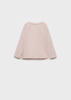 Dzieci MANGO Koszulki*Koszulka z wzorzystym detalem