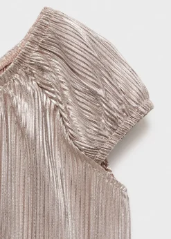 Dzieci MANGO Koszulki I Topy*Koszulka z zakładkami