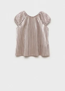 Dzieci MANGO Koszulki I Topy*Koszulka z zakładkami