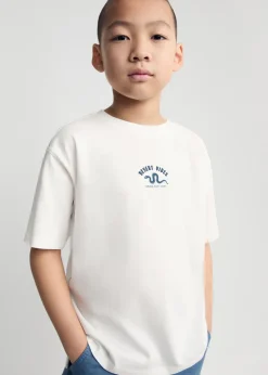 Dzieci MANGO Koszulki*Koszulka ze wzorem i krótkimi rękawami