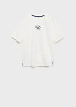 Dzieci MANGO Koszulki*Koszulka ze wzorem i krótkimi rękawami