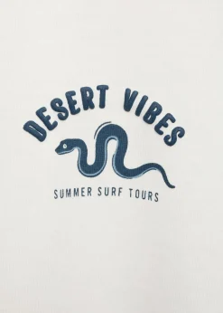 Dzieci MANGO Koszulki*Koszulka ze wzorem i krótkimi rękawami