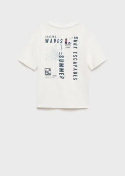 Dzieci MANGO Koszulki*Koszulka ze wzorem i krótkimi rękawami