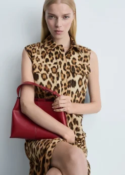 MANGO Sukienki I Kombinezony*Koszulowa sukienka w cętki