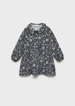 Dzieci MANGO Sukienki I Kombinezony*Koszulowa sukienka w kwiaty