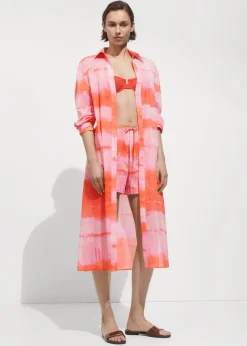 MANGO Sukienki I Kombinezony*Koszulowa wzorzysta sukienka